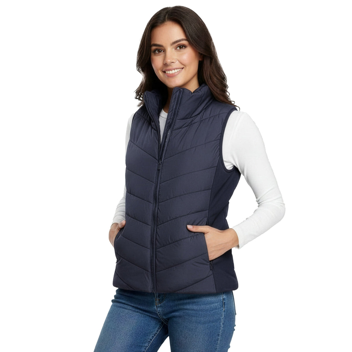 GILET MATELASSÉ AMINCISSANT