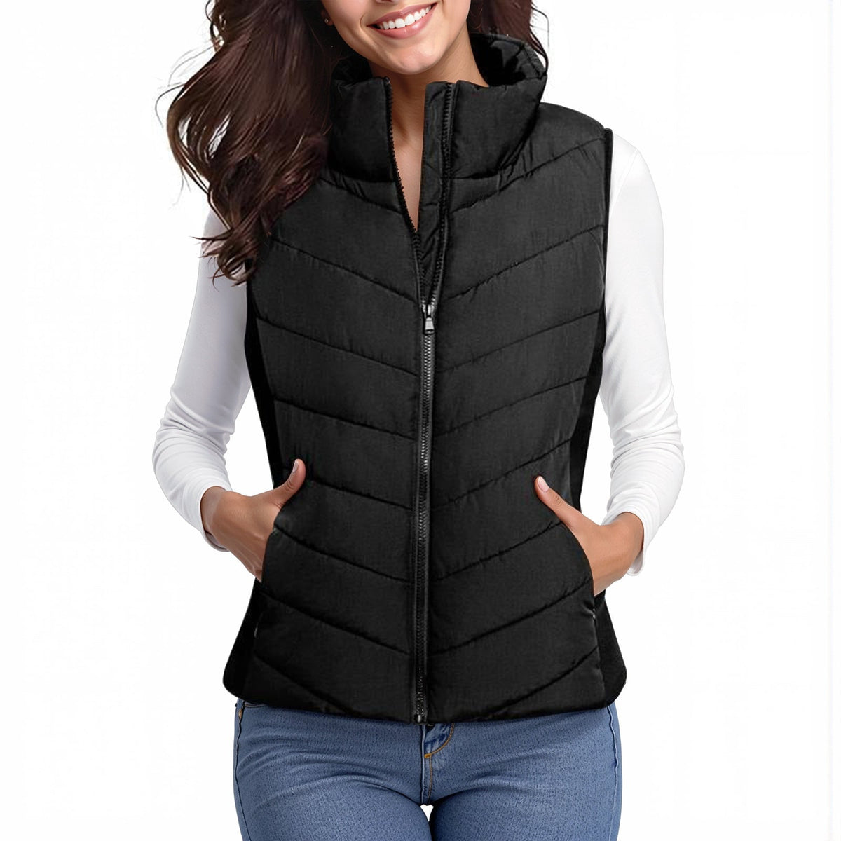 GILET MATELASSÉ AMINCISSANT