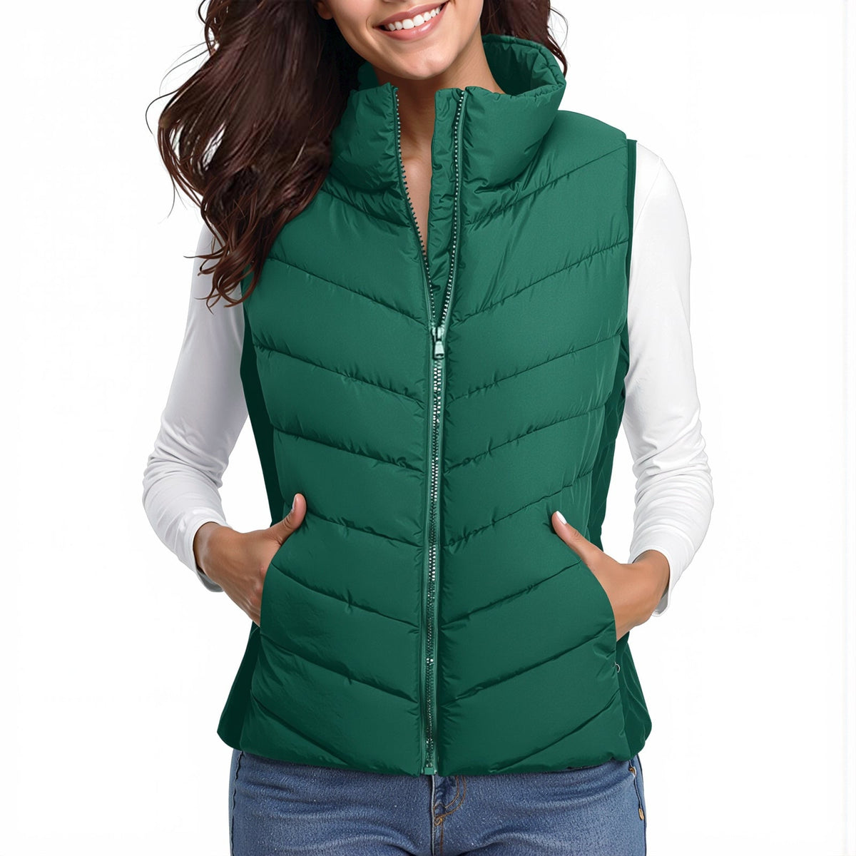 GILET MATELASSÉ AMINCISSANT