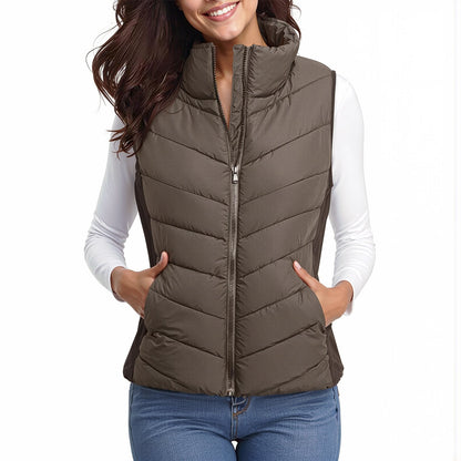 GILET MATELASSÉ AMINCISSANT