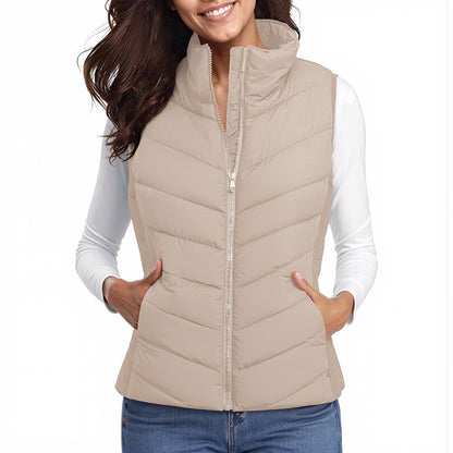 GILET MATELASSÉ AMINCISSANT