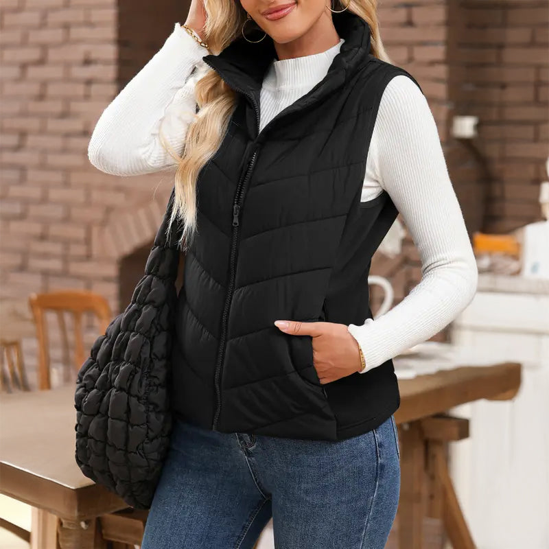 GILET MATELASSÉ AMINCISSANT
