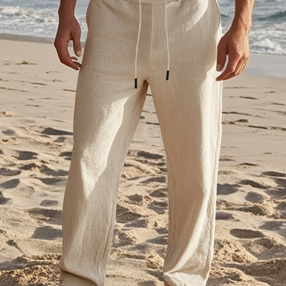 LAURENT MONACO | PANTALON EN LIN POUR HOMMES