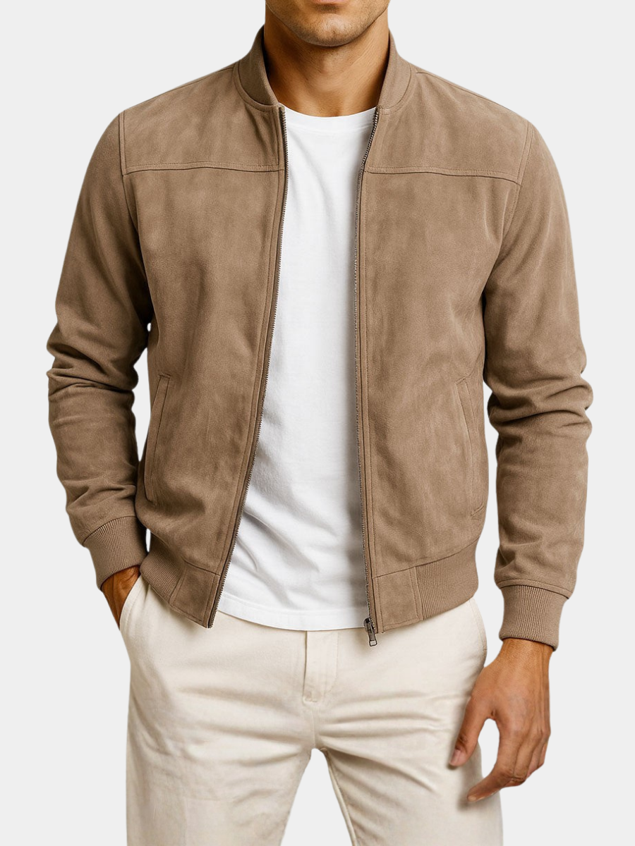 OVWISS | VESTE EN SUÉDINE POUR HOMME