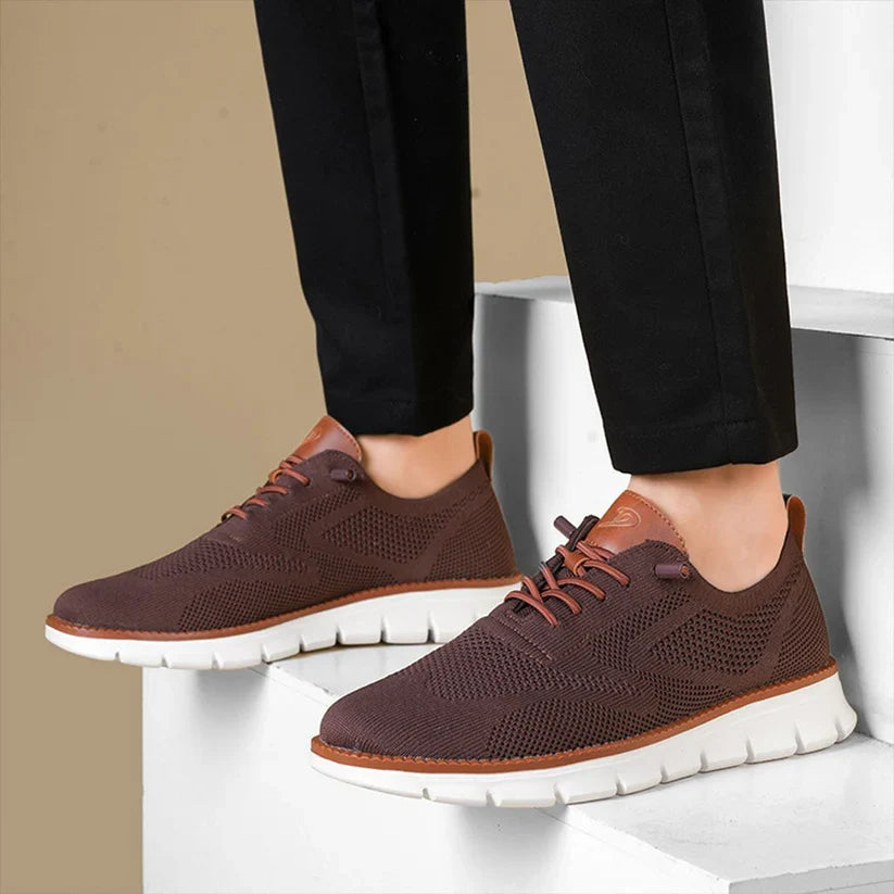 Baskets Homme en Maille Confortable Respirante-Leonardo