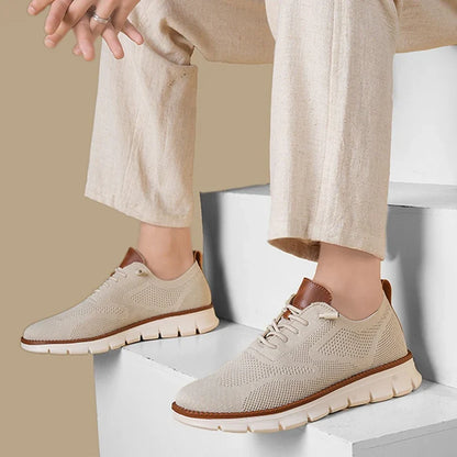 Baskets Homme en Maille Confortable Respirante-Leonardo