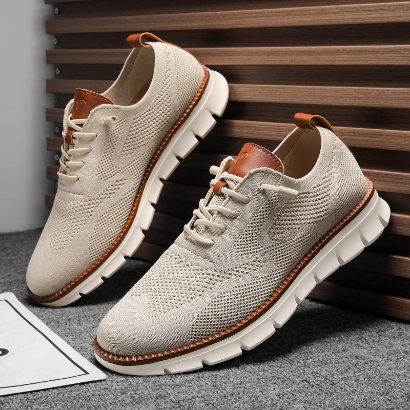 Baskets Homme en Maille Confortable Respirante-Leonardo