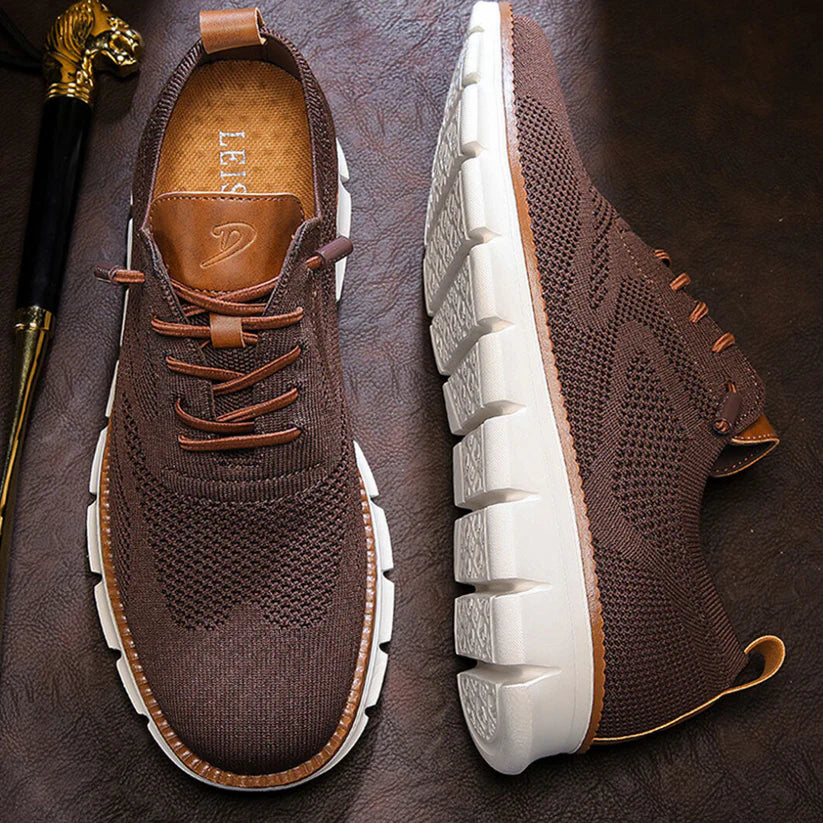 Baskets Homme en Maille Confortable Respirante-Leonardo