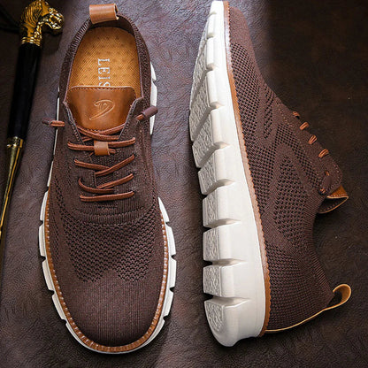 Baskets Homme en Maille Confortable Respirante-Leonardo