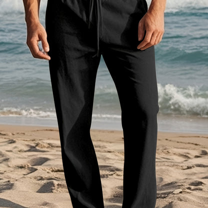 LAURENT MONACO | PANTALON EN LIN POUR HOMMES