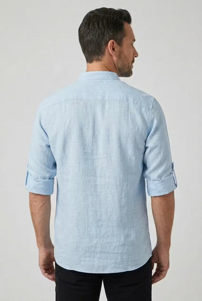 Hugo | Chemise Col Officier Décontractée