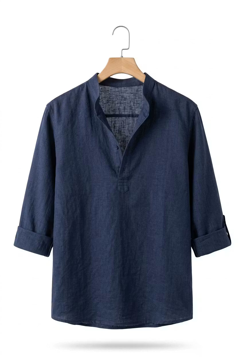 Hugo | Chemise Col Officier Décontractée