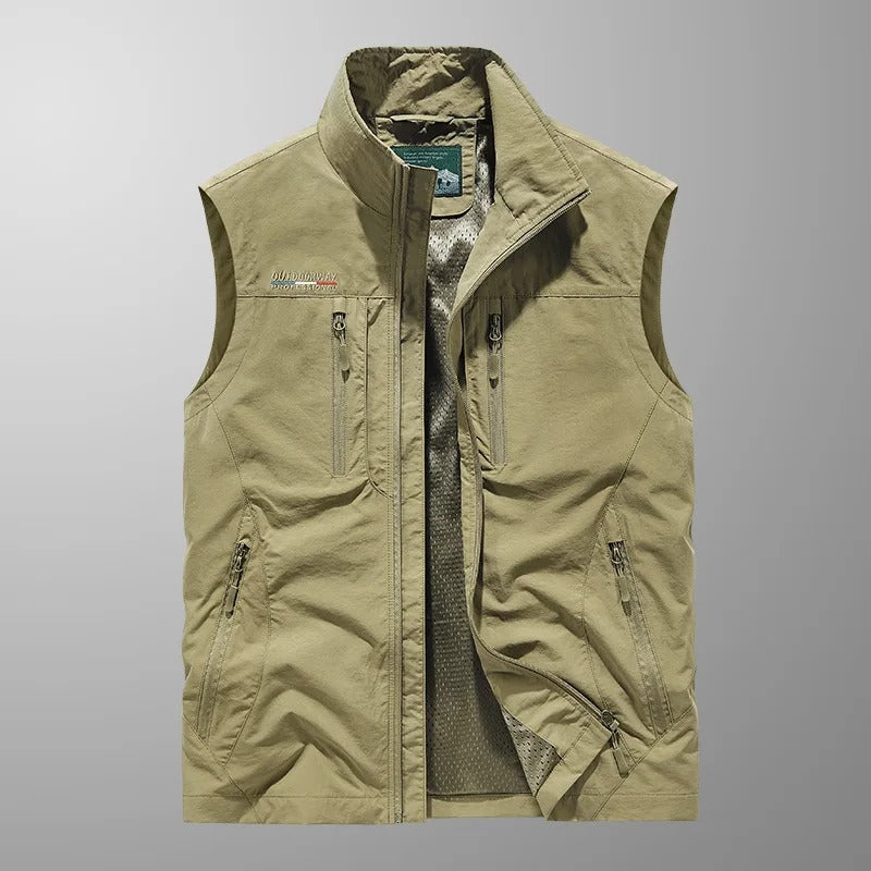 OVWISS | GILET ZIP EXTERIEUR POUR HOMMES