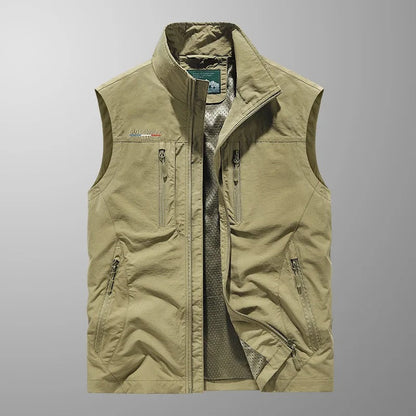 OVWISS | GILET ZIP EXTERIEUR POUR HOMMES