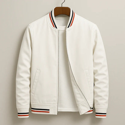 Ovwiss™ | Bomber Varsity Marine — Homme