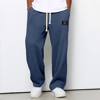 Pantalon Homme Confortable à Coupe Ample et Taille Ajustable