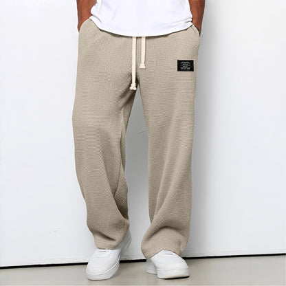 Pantalon Homme Confortable à Coupe Ample et Taille Ajustable