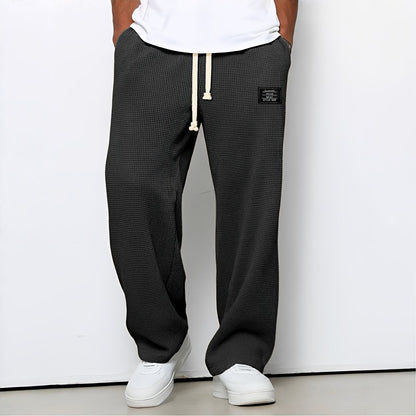 Pantalon Homme Confortable à Coupe Ample et Taille Ajustable