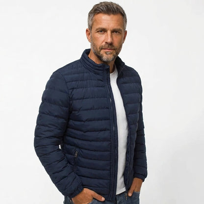OVWISS | VESTE PUFFER QUILTÉE STYLE URBAIN POUR HOMMES