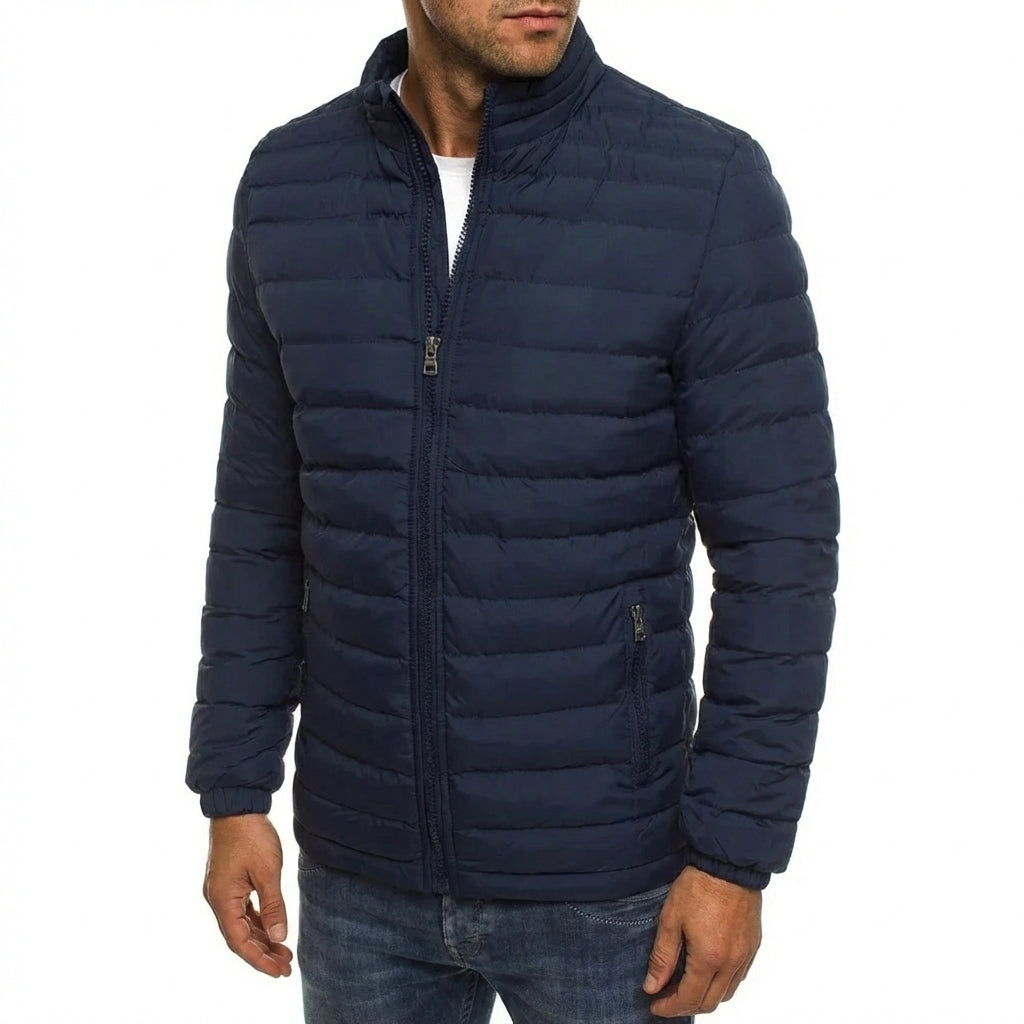 OVWISS | VESTE PUFFER QUILTÉE STYLE URBAIN POUR HOMMES