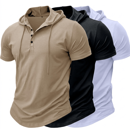 Ovwiss™ | T-Shirt Capuche Henley