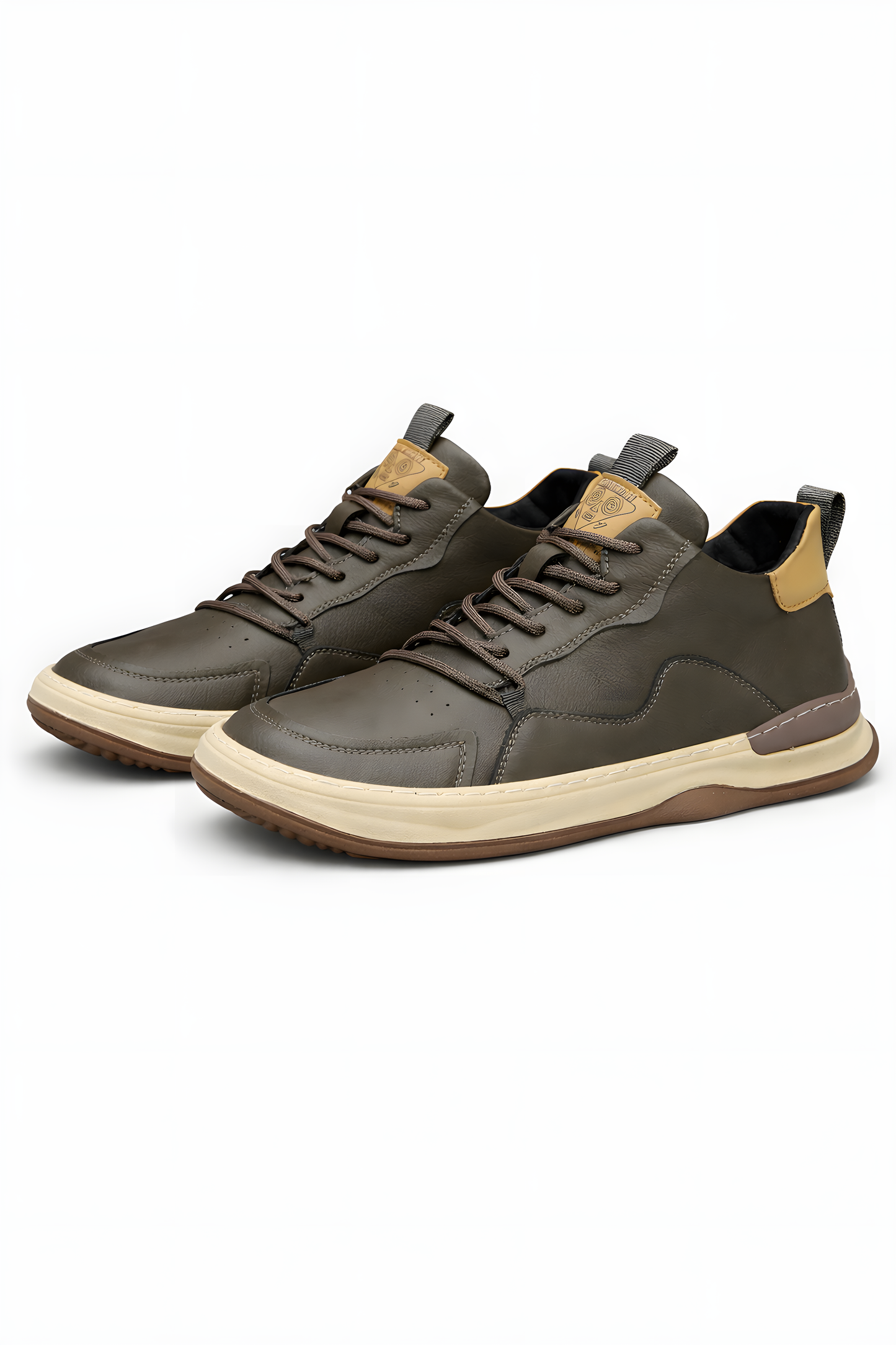 Théo | Sneakers Cuir Structuré Laçage