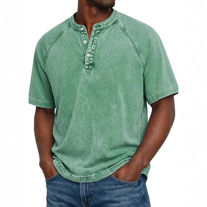 Ovwiss™ | Henley Denim Vintage