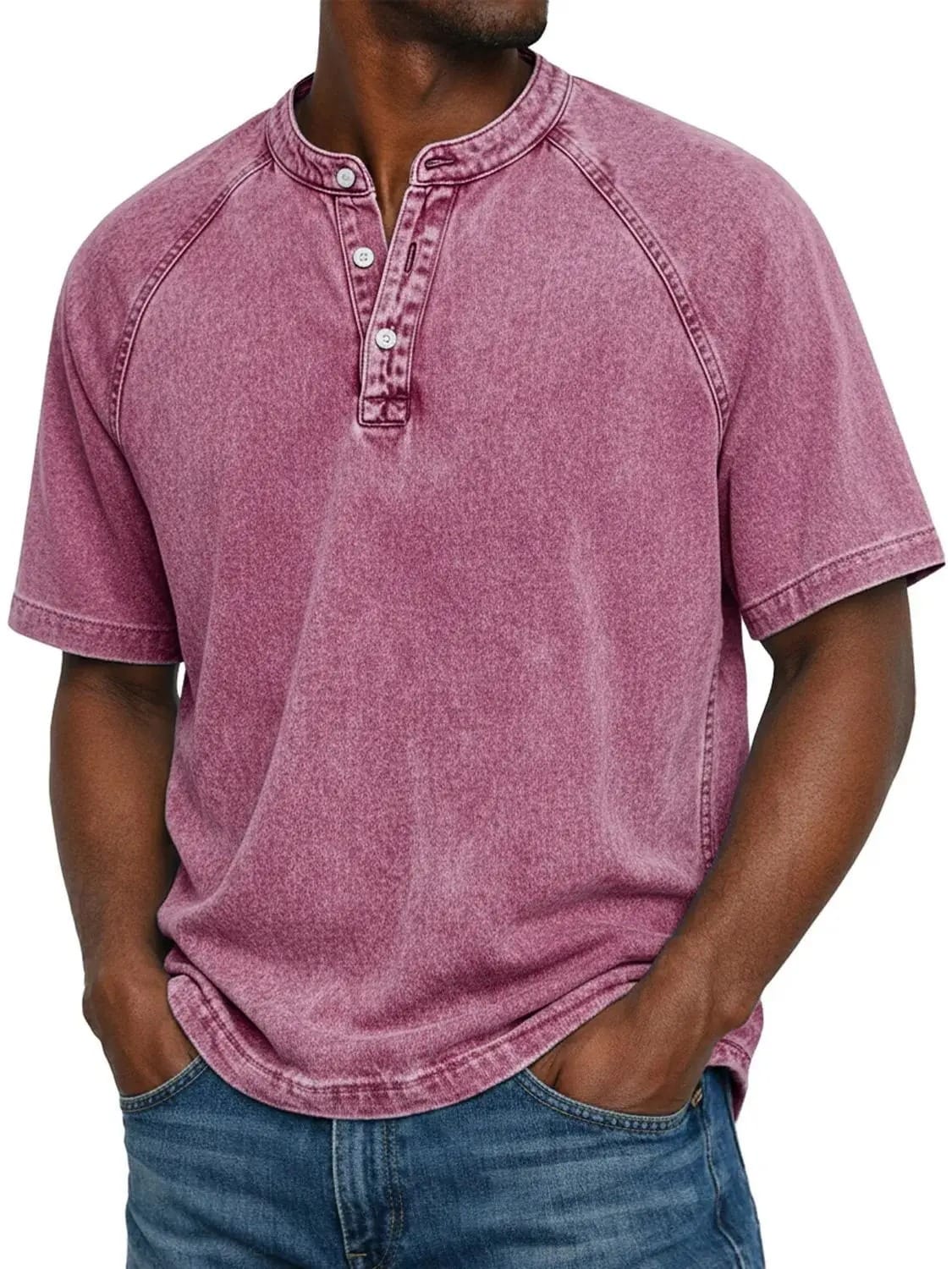 Ovwiss™ | Henley Denim Vintage