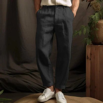 LAURENT MONACO | PANTALONS D'ÉTÉ EN LIN POUR HOMMES