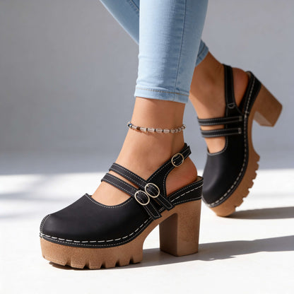 Ovwiss Delilah | Talons à Bride Arrière