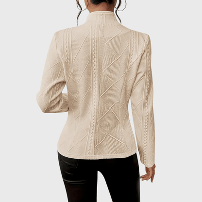 Ovwiss | Blazer femme aux finitions élégantes