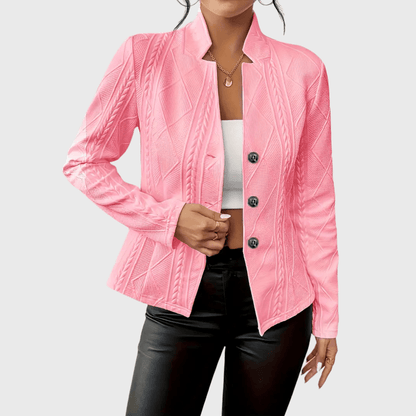 Ovwiss | Blazer femme aux finitions élégantes