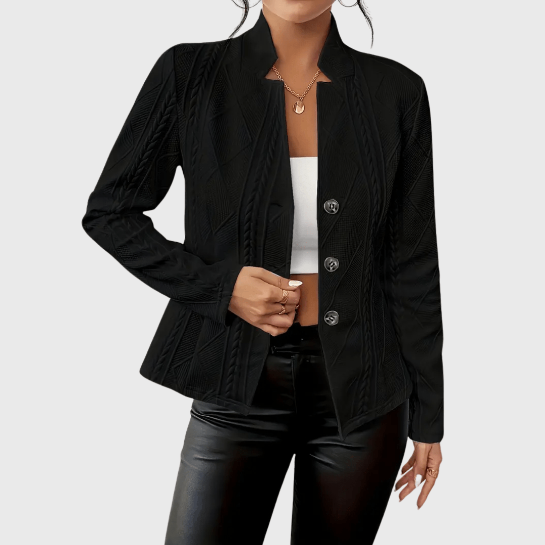 Ovwiss | Blazer femme aux finitions élégantes