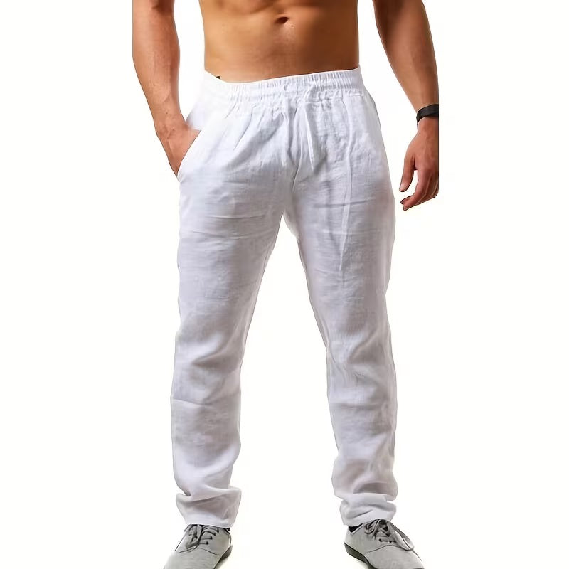 Pantalon Léger En Lin – Anti-Transpiration