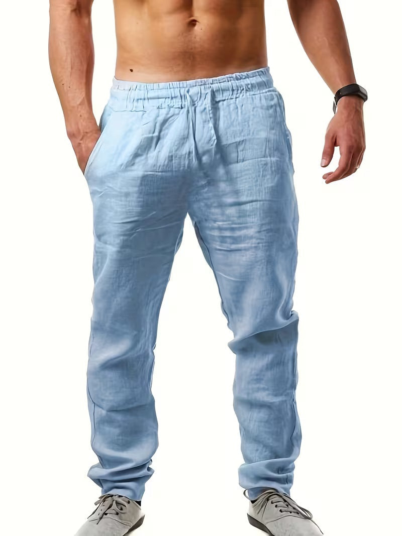 Pantalon Léger En Lin – Anti-Transpiration