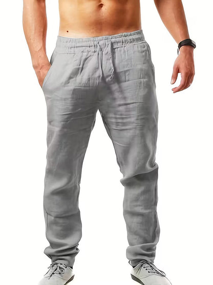 Pantalon Léger En Lin – Anti-Transpiration