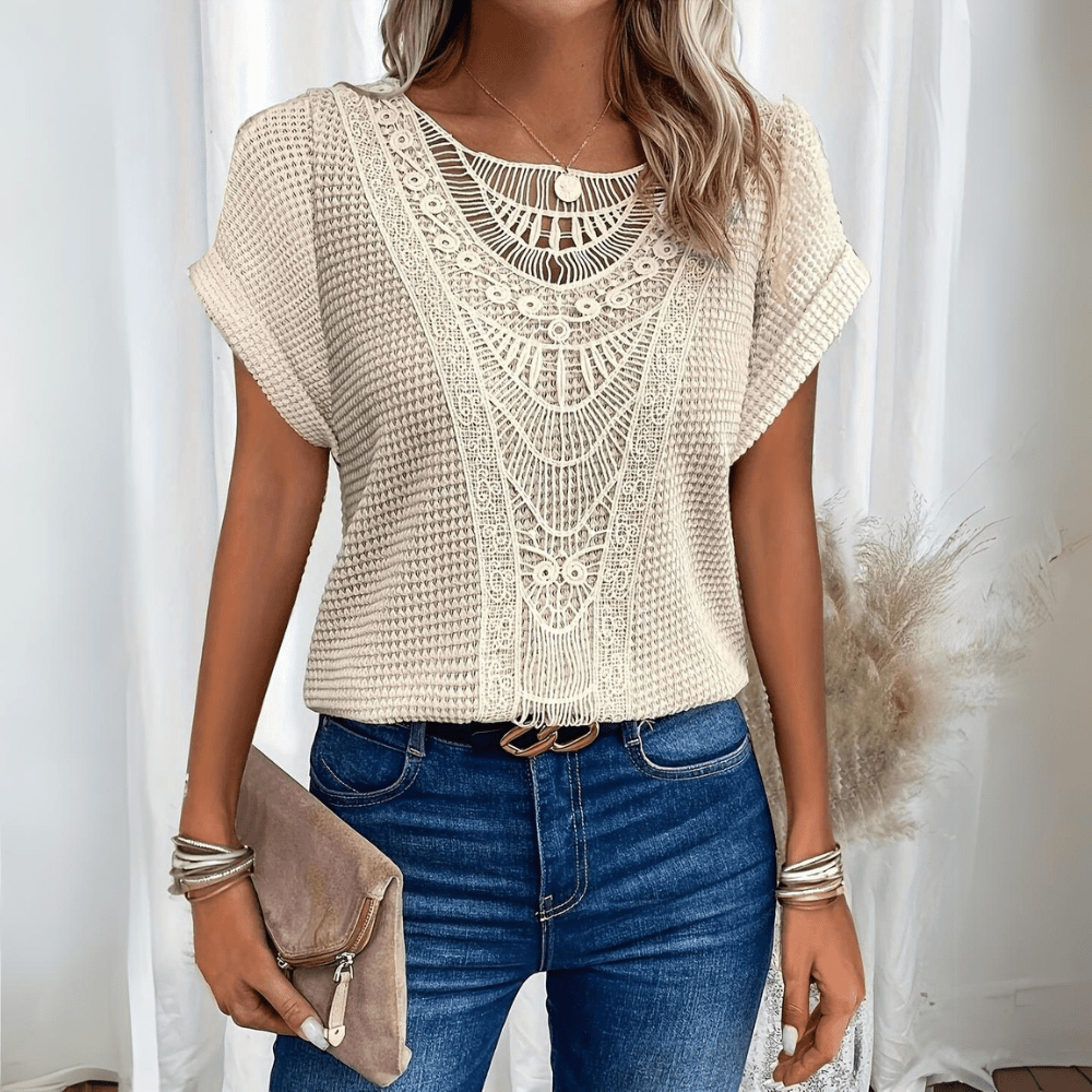 Chloé | Haut chic en dentelle