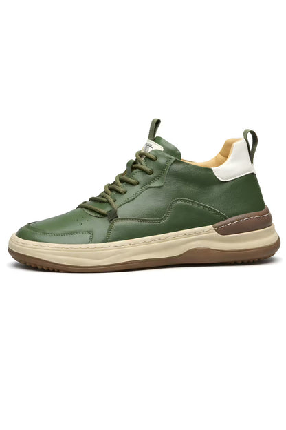 Théo | Sneakers Cuir Structuré Laçage