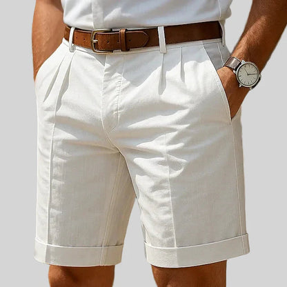 Léon | Short Chino Plissé d'Été