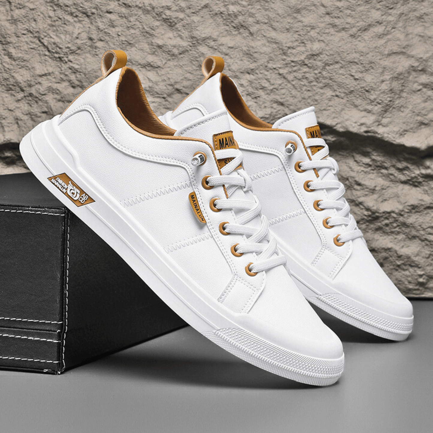 HARRINGTON | Baskets en Cuir Élégantes