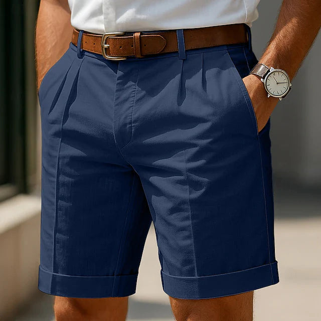 Léon | Short Chino Plissé d'Été