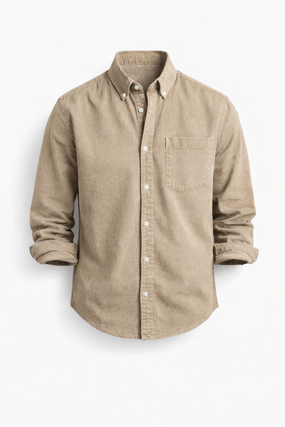 OVWISS| CHEMISE BOUTONNÉE POUR HOMME